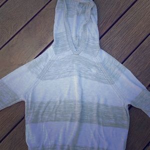 Girls Abercrombie kids sweater with a hood